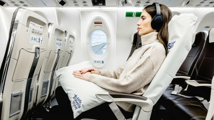 Comfortable make gadgets flying easier travel